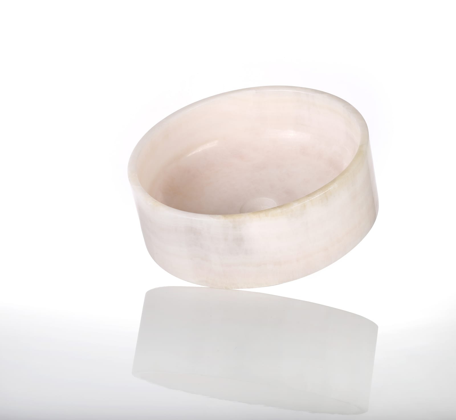 Cylindrical Stone Washbasin 2