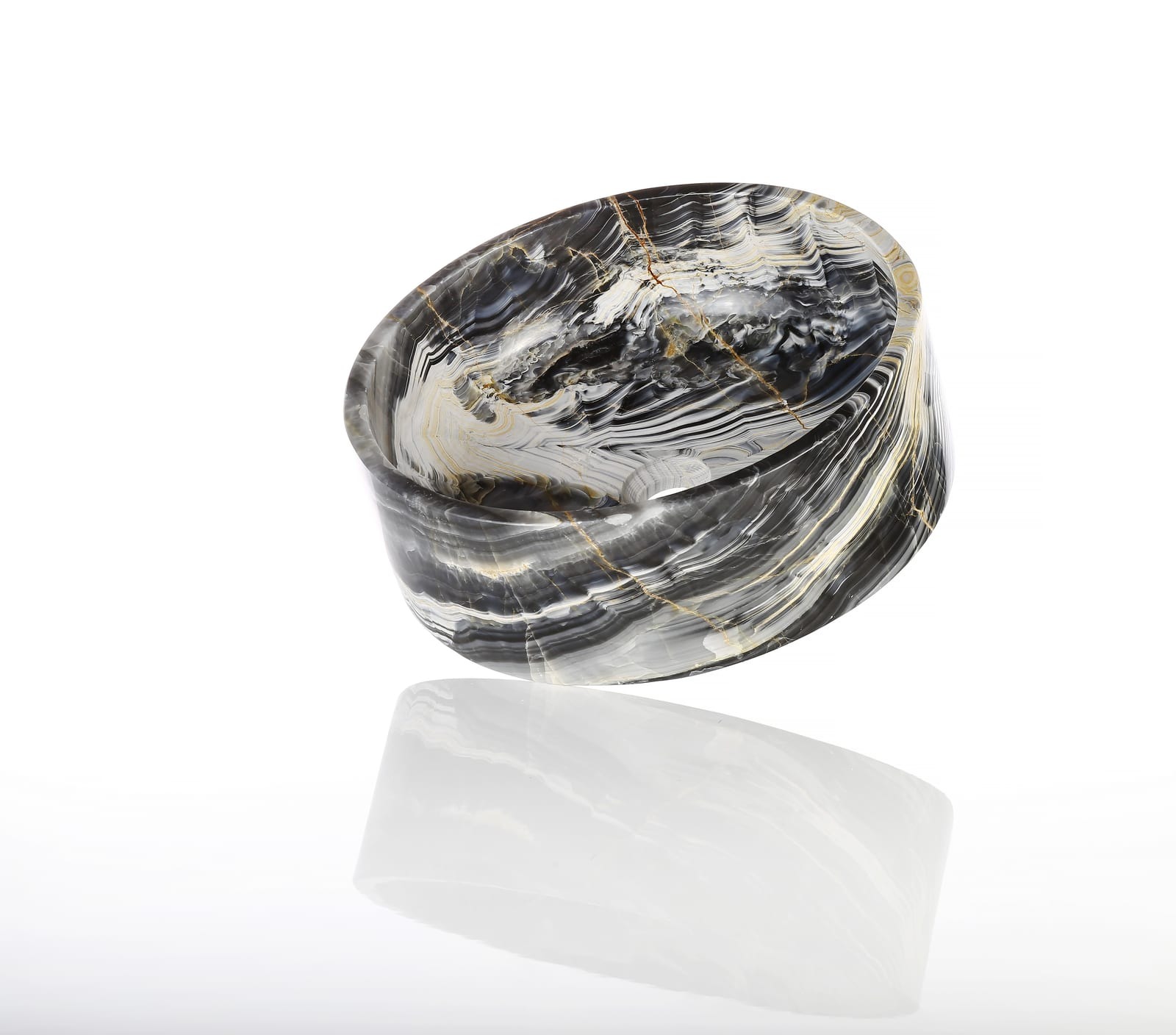 Cylindrical Stone Washbasin 4