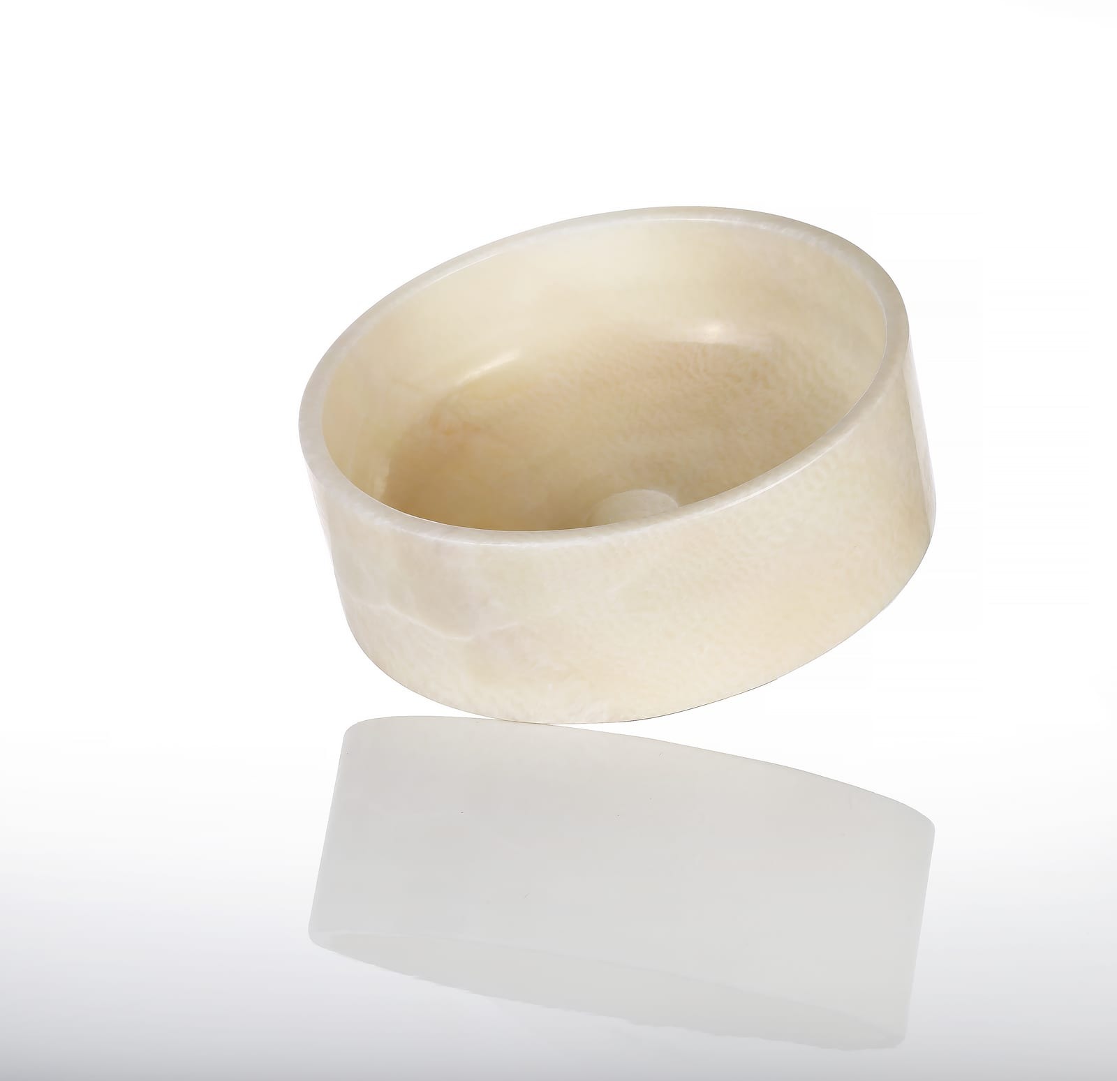 Cylindrical Stone Washbasin 5
