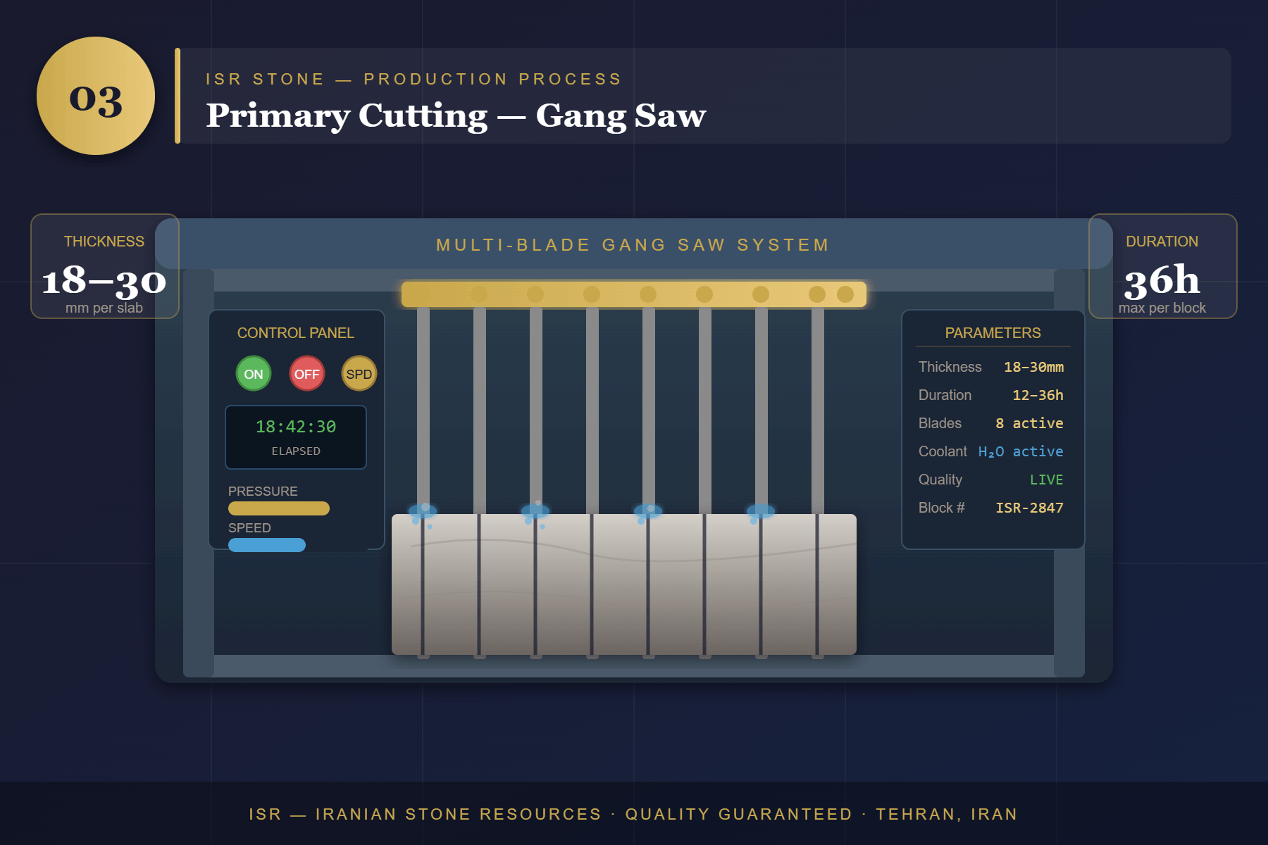 Primary Cutting — Gang Saw